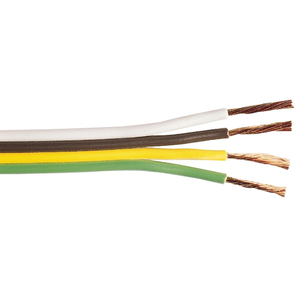 Quick Cable 232202-500 Ribbon Wire - 500' 14 Gauge, 4 Wire